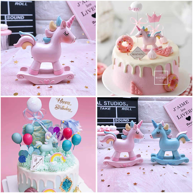 小马蛋糕装饰摆件 独角兽摇摇马蛋糕装扮 木马甜品台派对用品插件|ruв категории фестиваль товаров/подарок, одеваться товаров - от Buy2taobao.com для оказания профессиональной услуги покупки агента Taobao