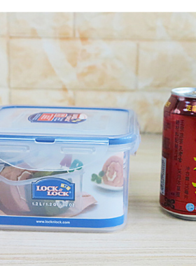 乐扣乐扣保鲜饭盒塑料食品级密封lock可微波炉加热冰箱收纳水果盒