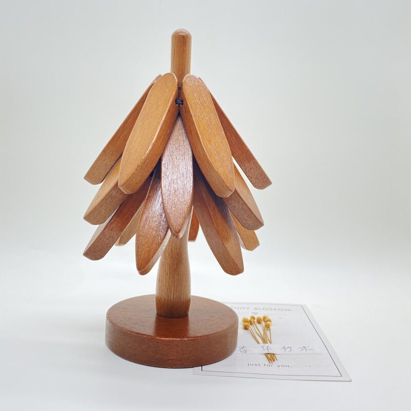 实木一棵树隔热垫餐桌垫创意家用