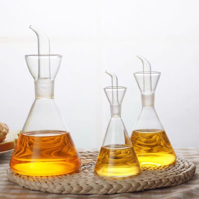 透明玻璃大肚家用油壶密封多款式