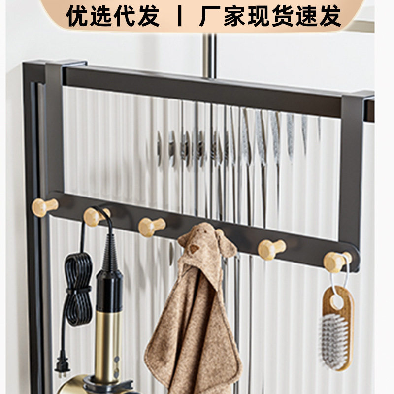 卧室门后挂钩免打孔门上多功能