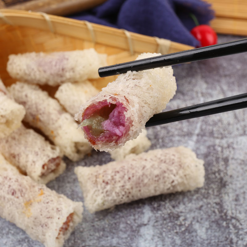 阿诺娘惹山药卷220g街边油炸早餐小吃半成品冷冻食品 6包包邮|msdalam kategori makanan ringan/Nuts/Specialty, Pastry/pencuci mulut, kuih tradisional - dari Buy2taobao.com untuk memberikan perkhidmatan ejen Taobao profesional membeli