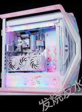 发烧友水冷| 华硕ROG创世神GR701机箱 定制水道板CPU散热分体水冷