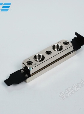 IceMan Cooler 水冷PCI转接板 单槽PCI挡板 穿板注水头