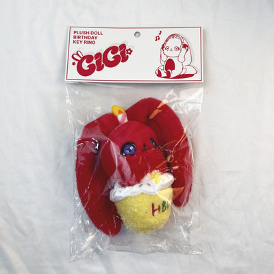 现货宋雨琦solo2线下快闪GiGi生日限定玩偶挂件钥匙扣同款平替