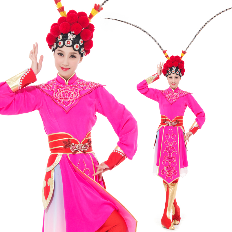 真丝经典剧目桃李杯红玉丹心舞蹈演出服定制古典舞服女艺考舞蹈服