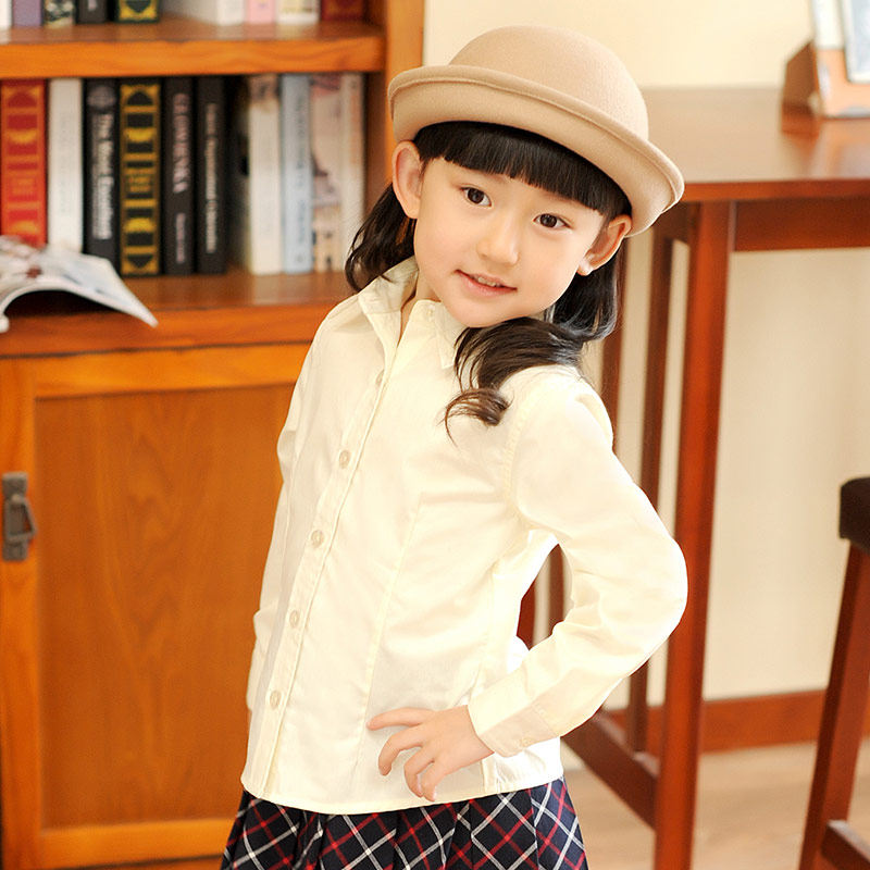 Chemise fille à manche longue - Ref 2085100 Image 3