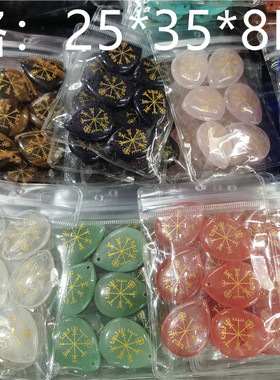 水晶生命树符号裸石挂坠