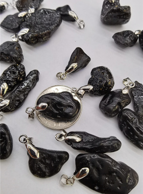 吊坠时尚雷公墨项链饰品DIY