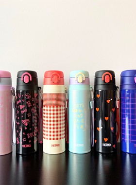 日版拎绳膳魔师正品JNT550保温杯车载水杯女孩儿杯吴磊同款大容量