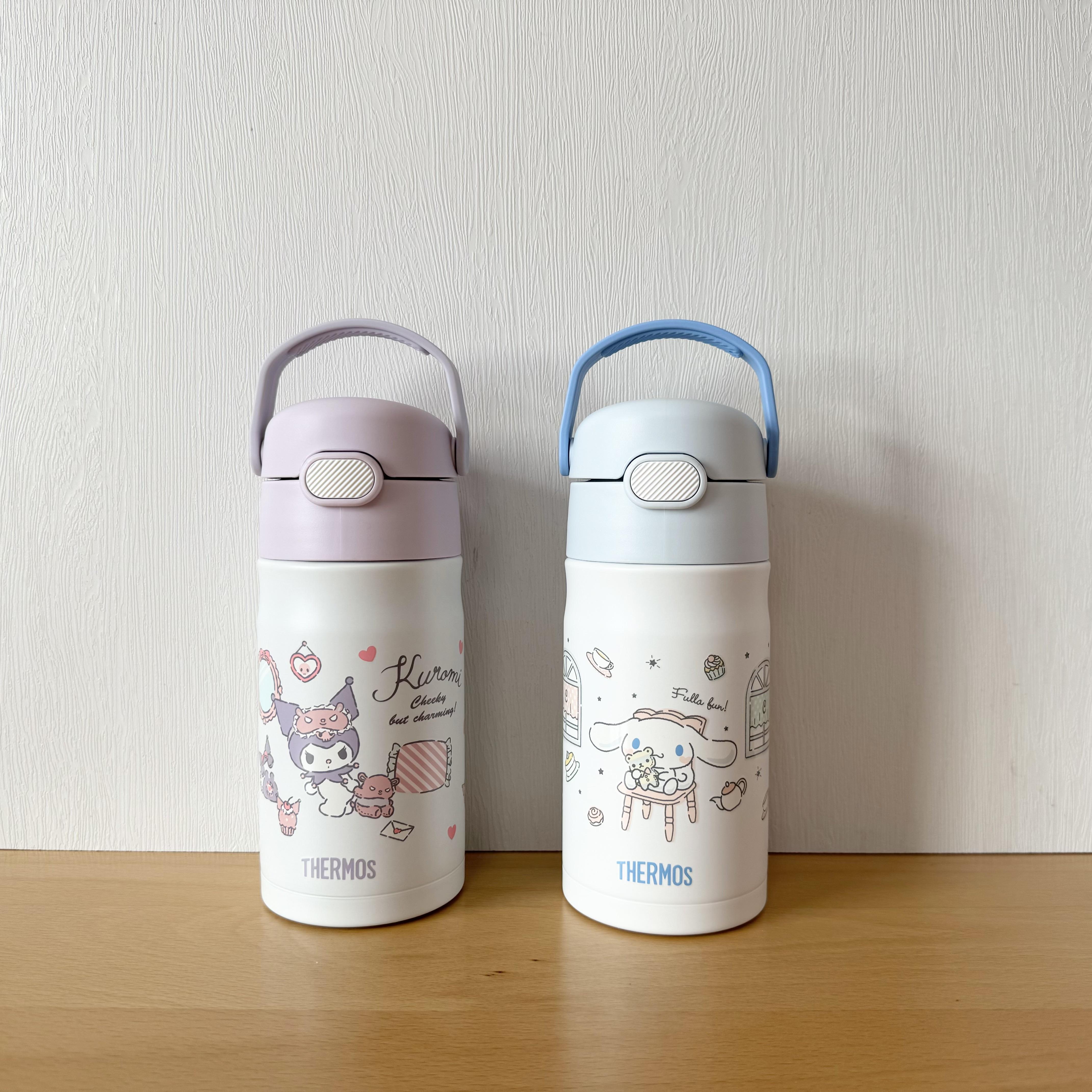 膳魔师卡通吸管杯316L不锈钢