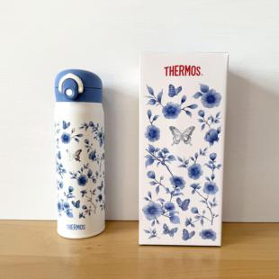 膳魔师国行版青花瓷系列保温杯高品质带杯套316L不锈钢正品现货