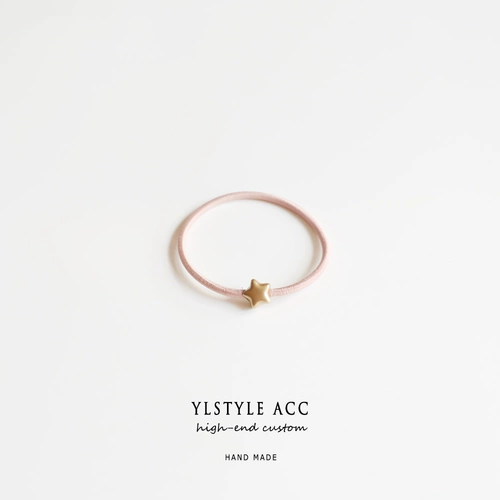 Базовая металлическая геометричная резинка для волос, чехол, аксессуар для волос, простой и элегантный дизайн