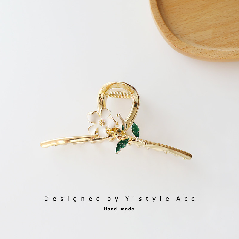 森系复古梨花抓夹后脑勺夹子盘发夹鲨鱼夹发抓气质女发饰品,饰品/流行首饰/时尚饰品新,发饰,淘宝优惠券,粉丝福利购,淘宝优惠卷