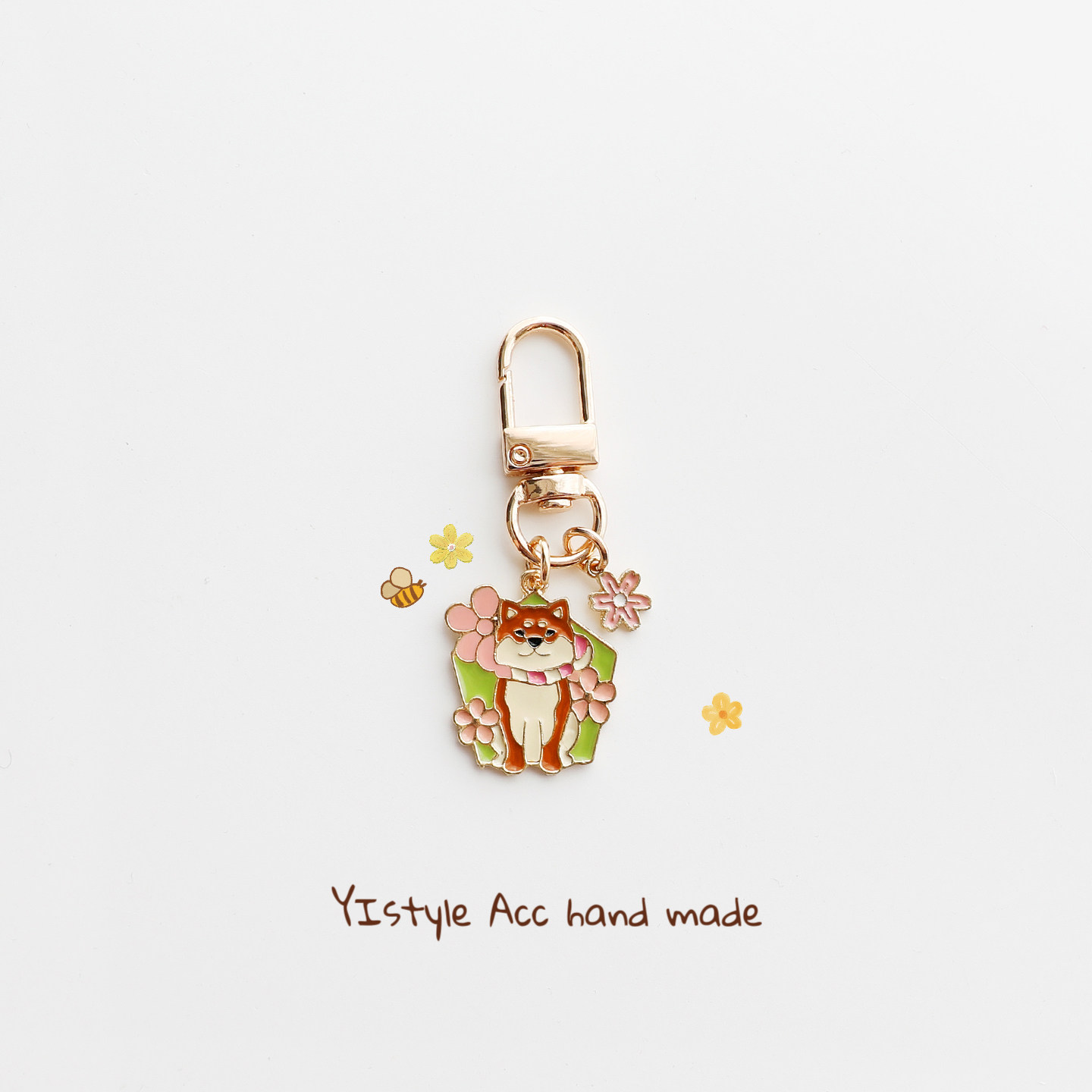 可爱卡通小狗动物柴犬Airpods挂件钥匙扣包包挂饰配饰潮玩包挂