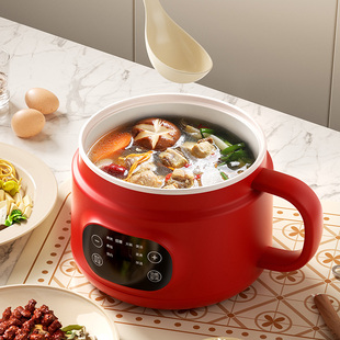 宿舍学生锅家用小型煲汤锅多功能电热锅迷你泡面锅单人小电热火锅