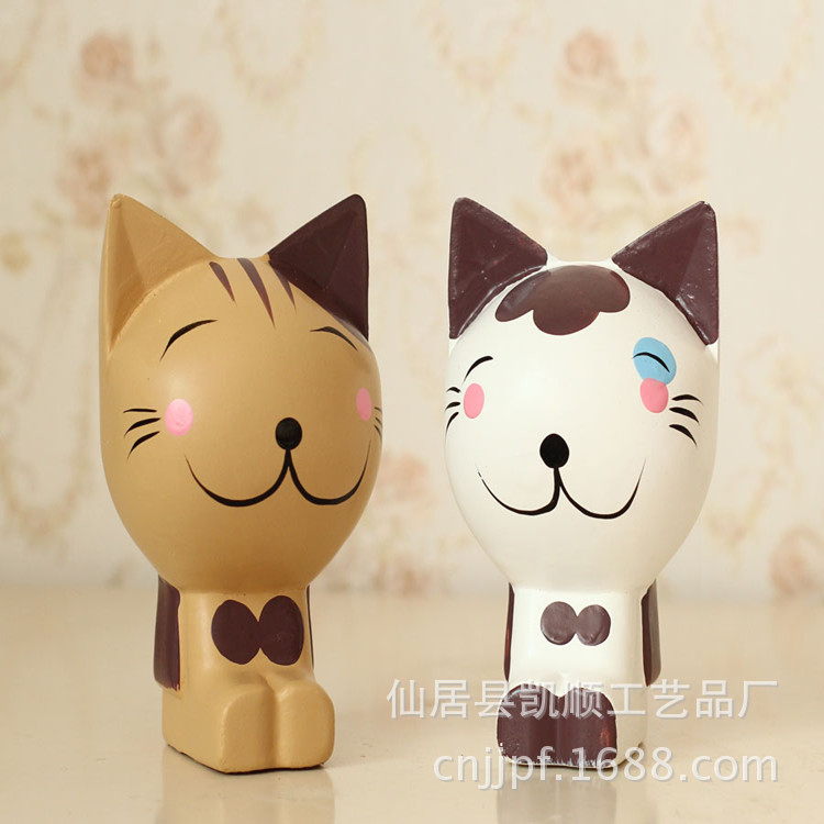 日式风实木摆件橱窗装饰品