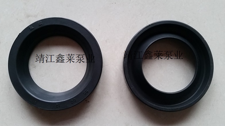靖江宜兴UHB-ZK砂浆泵油封  水封 轴封K型圈氟胶密封55*80*12