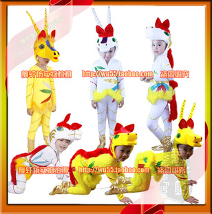 马蹄声声儿童演出服 幼儿园飞蹄声声表演服装小马欢腾舞蹈服饰