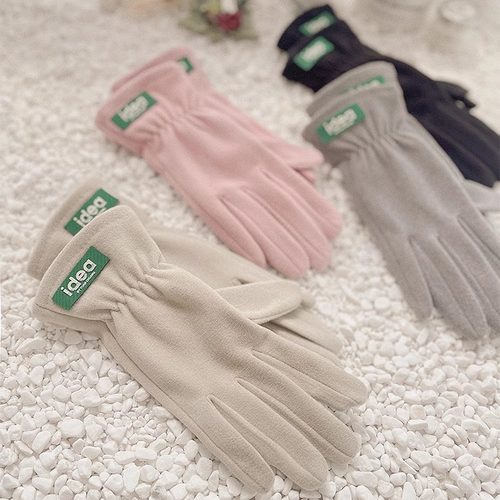 MULSA德绒骑车手套保暖