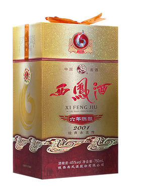 西凤酒6年45度六年陈酿750mL