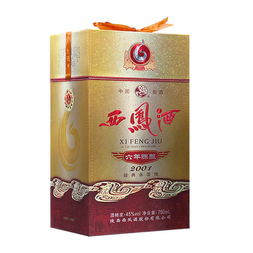 西凤酒6年45度六年陈酿750mL