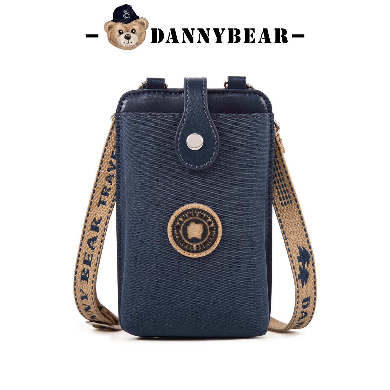 【好物体验专享】丹尼熊斜挎小包男女手机袋2024新品休闲简约,箱包皮具/热销女包/男包,通用款女包,淘宝优惠券,粉丝福利购,淘宝优惠卷