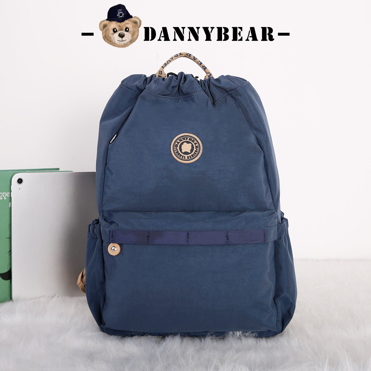 #好物体验专享#丹尼熊双肩背包男女学生书包通勤休闲大容量牛津布,箱包皮具/热销女包/男包,双肩背包,淘宝优惠券,粉丝福利购,淘宝优惠卷