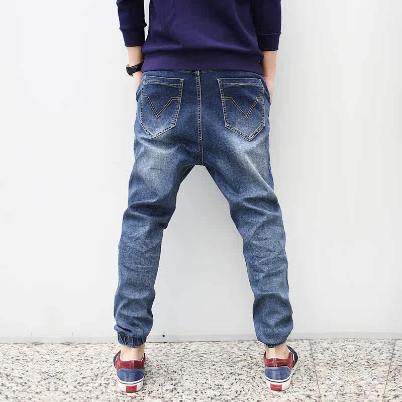 Jeans pour adolescent Sarouel en coton pour printemps - Ref 1461694 Image 3