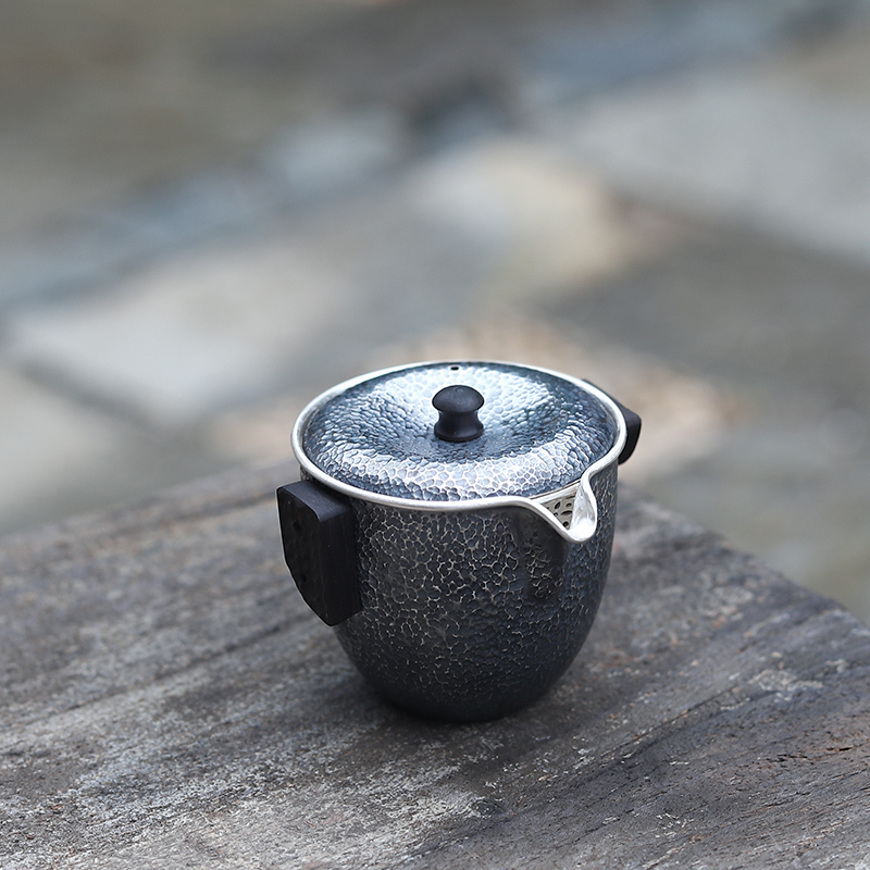 泡茶壶盖碗恋物志纯银纯手工复古