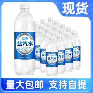 延中盐汽水600ml*20瓶碳酸饮功能型饮料 整箱