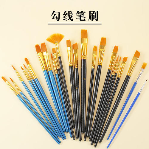 卡通包子馒头毛刷描边翻糖
