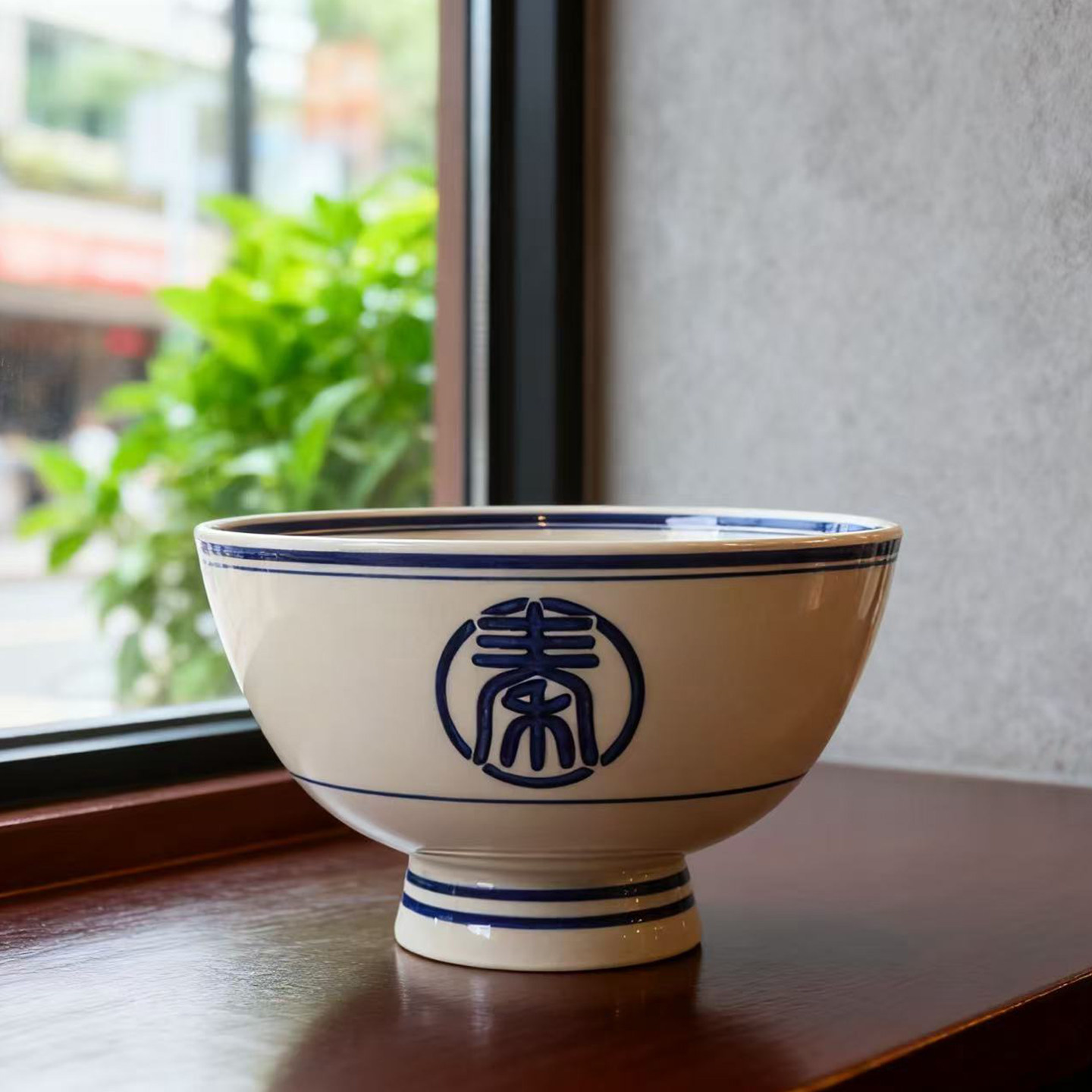 关中碗面碗陕西大老中国风臊子面超大碗汤面碗大号油泼面高脚碗,餐饮具,碗,淘宝优惠券,粉丝福利购,淘宝优惠卷