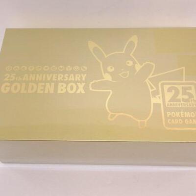 宝可梦PTCG日版25周年黄金盒