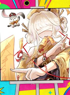 超自然行动组diy数字油画填涂色手工绘莉莉除妖小师妹油彩装饰画