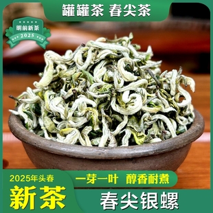 陇味秦韵云南茶叶醇香春尖银螺2025年新茶甘肃兰州天水陇南罐罐茶