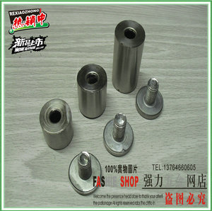 强力不锈钢广告钉 玻璃钉支撑钉螺丝钉空芯装饰钉玻璃螺丝钉25*