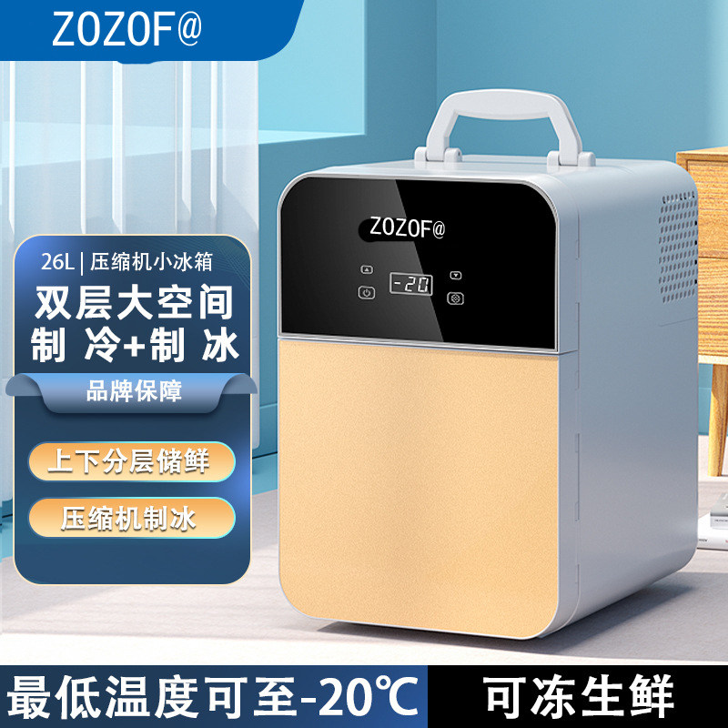 冷冻迷你冰箱小型大容量车家两用图片