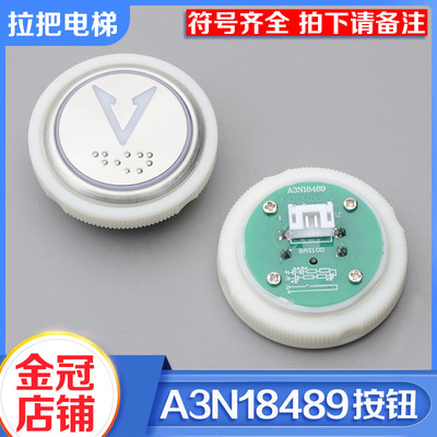 永大电梯按钮A3N18489A4J18488