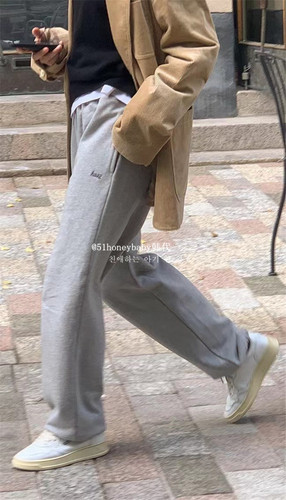 直邮正品休闲百搭宽松加绒运动裤