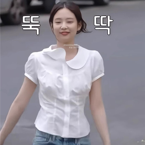 正品纯白色短袖纯欲后背系带衬衫