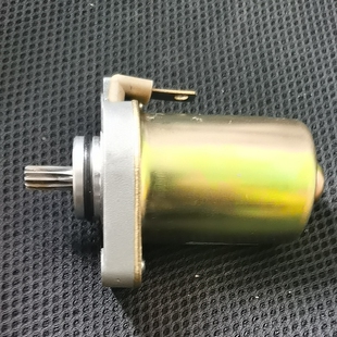 适用踏板车JOG50启动马达印龙3代5代 印沙风帆南方NF50建设50马达