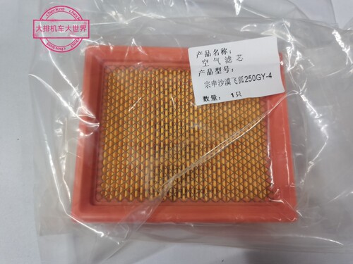 宗申250XZS250GY-4沙漠飞狐 赛科龙RA250 SR250-12G机油滤芯 空滤