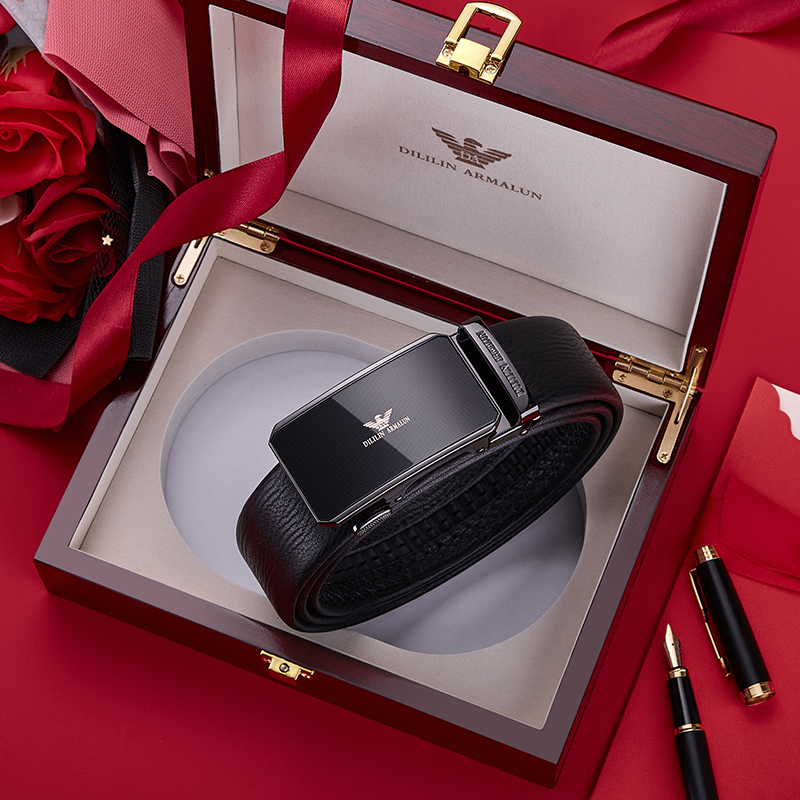 奢侈品高档品牌皮带头层牛皮送礼