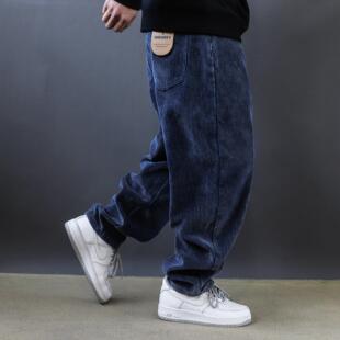 加绒运动长裤2026春秋季男款美式日系灯芯绒休闲裤复古男士裤子