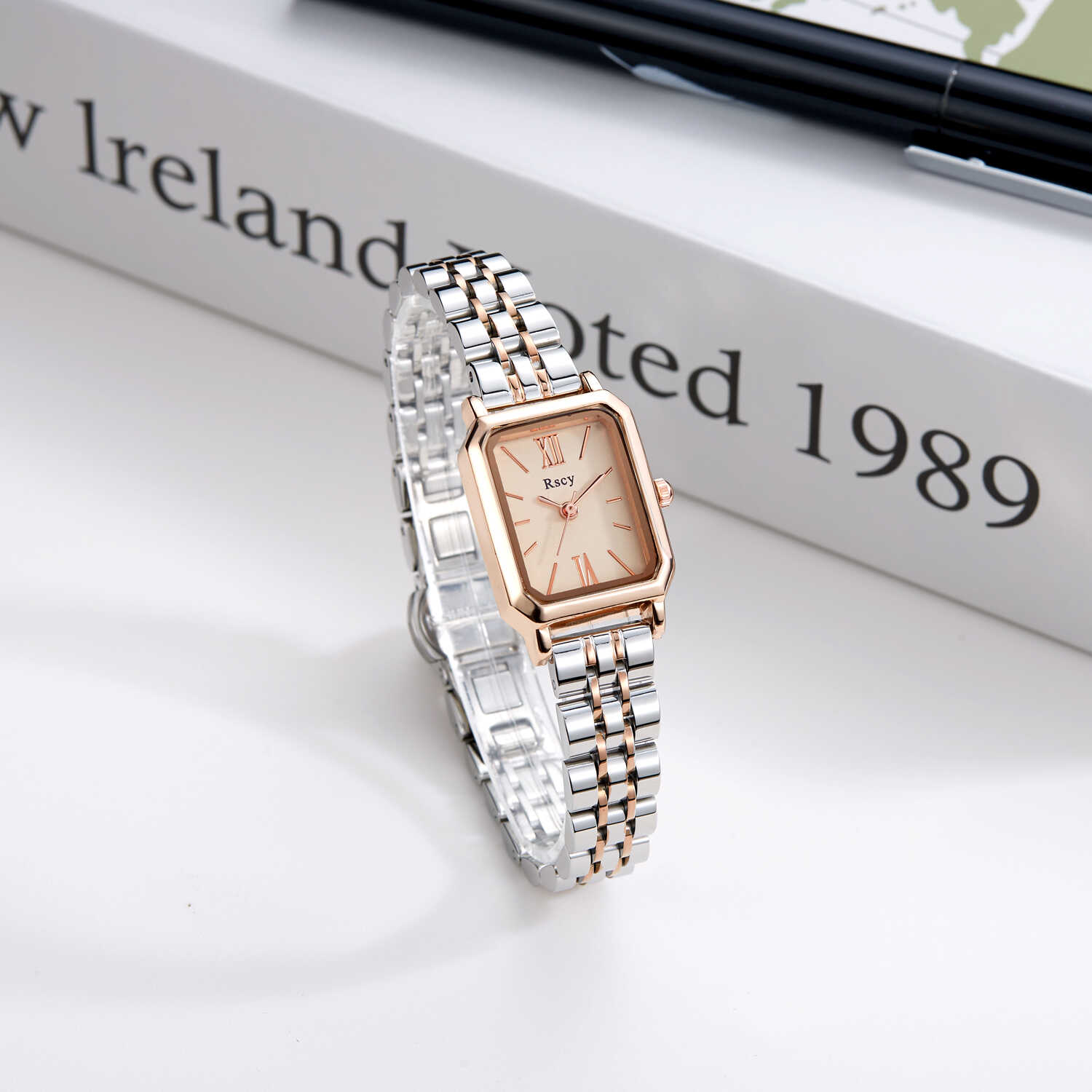 时尚小表盘方形女士表