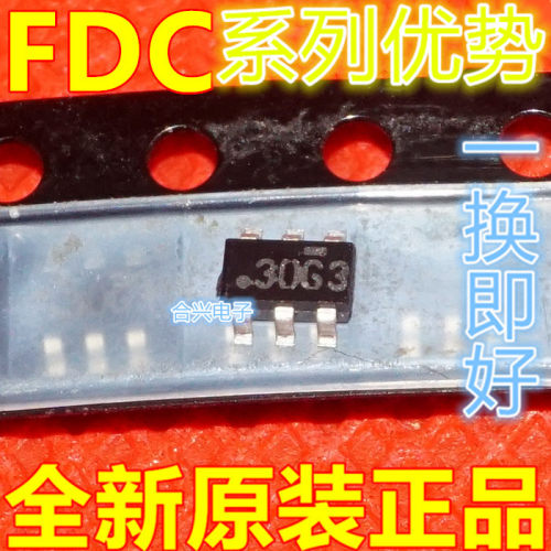 全新原装ADS1110A0IDBVR 丝印EDO  FDC6306PTR 丝印306 SOT23-6赞