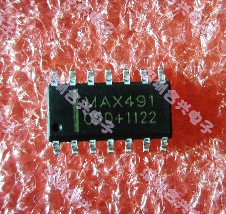 MAX491   MAX491CSD 集成电路SOP-14 IC全新！一个起拍！进口