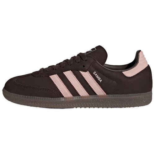 adidas originals SAMBA OG 舒适百搭 德训鞋 女款 深棕色