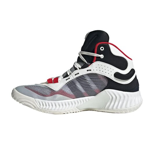 adidas PRO BOUNCE NS 减震耐磨中帮篮球鞋 男女同款 JH8078